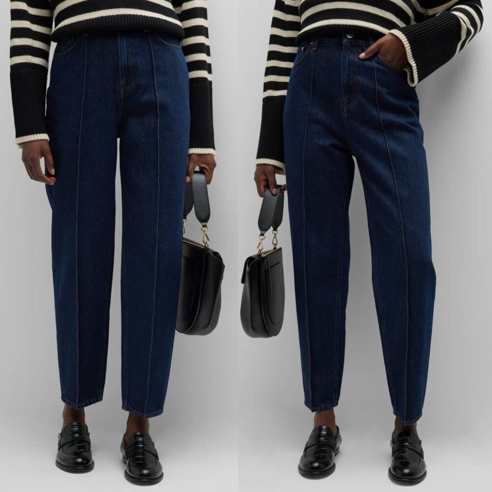 Toteme Women's Straight Leg Jeans - Dark Blue